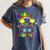 Level Up Your Education Gaming Inspired Teacher Gamers For Men Women Kids Women's Comfort Colors T-Shirt Denim