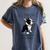 Life Is Better With A Boston Terrier Dog For Lover Women's Comfort Colors T-Shirt Denim