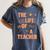 The Life Of A Teacher Back To School Women Men Women's Comfort Colors T-Shirt Denim The Life Of A Teacher Back To School Women Men Women's Comfort Colors T-Shirt Denim