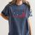 Literacy Justice For All Teacher Women's Comfort Colors T-Shirt Denim