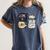 Llama Shirt English Teacher School Student ESL Joke Women's Comfort Colors T-Shirt Denim
