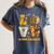 LOVE 3rd Grade Pumpkin Teacher Student Halloween Costume Women's Comfort Colors T-Shirt Denim LOVE 3rd Grade Pumpkin Teacher Student Halloween Costume Women's Comfort Colors T-Shirt Denim
