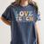 Love First Teach Second School Teacher Appreciation Women's Comfort Colors T-Shirt Denim Love First Teach Second School Teacher Appreciation Women's Comfort Colors T-Shirt Denim