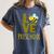 Love Preschool Back To School Yellow Bee Preschool Teacher For Men Women Girls Kids Women's Comfort Colors T-Shirt Denim