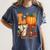 Love Preschool Teacher Turkey Thanksgiving Autumn Fall Women's Comfort Colors T-Shirt Denim