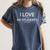 I Love It When My Students Stop Talking Highschool Teacher Women's Comfort Colors T-Shirt Denim