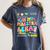 In My Maestra Era Spanish Bilingual Teacher Back To School Women's Comfort Colors T-Shirt Denim