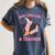 Man I Feel Like A Teacher Retro Western Country Cowgirl Women's Comfort Colors T-Shirt Denim