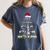 Math Equation Merry Xmas Season Teacher Christmas Tree Women's Comfort Colors T-Shirt Denim