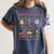 Merry Syllables Teacher Christmas Educational Kids Women's Comfort Colors T-Shirt Denim Merry Syllables Teacher Christmas Educational Kids Women's Comfort Colors T-Shirt Denim