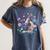 Microscope Flower Butterfly Biology Science Teacher Student Women's Comfort Colors T-Shirt Denim Microscope Flower Butterfly Biology Science Teacher Student Women's Comfort Colors T-Shirt Denim