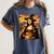 Mona Lisa Pumpkin Halloween Art Teacher Witchy Women Kids Women's Comfort Colors T-Shirt Denim Mona Lisa Pumpkin Halloween Art Teacher Witchy Women Kids Women's Comfort Colors T-Shirt Denim