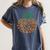 Music Notes Pumpkin Music Teacher Halloween Women's Comfort Colors T-Shirt Denim Music Notes Pumpkin Music Teacher Halloween Women's Comfort Colors T-Shirt Denim