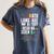Music Teacher Music Math Language History Reading Science Women's Comfort Colors T-Shirt Denim