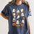 Music Teacher Orchestra Shirt Spooky Halloween Ghost Band Women's Comfort Colors T-Shirt Denim Music Teacher Orchestra Shirt Spooky Halloween Ghost Band Women's Comfort Colors T-Shirt Denim