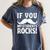 If You Mustache My Students Rock Teacher Mustache Women's Comfort Colors T-Shirt Denim