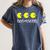 Nerdy Pac-Math Nom Retro Game Precalculus Math Teacher Women's Comfort Colors T-Shirt Denim Nerdy Pac-Math Nom Retro Game Precalculus Math Teacher Women's Comfort Colors T-Shirt Denim