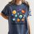 Neurodiverse Universe Space Planet Special Education Teacher Women's Comfort Colors T-Shirt Denim Neurodiverse Universe Space Planet Special Education Teacher Women's Comfort Colors T-Shirt Denim