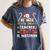 Be Nice To The Teacher Santa Is Watching Christmas Women's Comfort Colors T-Shirt Denim Be Nice To The Teacher Santa Is Watching Christmas Women's Comfort Colors T-Shirt Denim