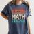 If You Have No Success At First Try It With a Fun Maths Teacher Women's Comfort Colors T-Shirt Denim