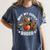 Not My First Rodeo Back To School Teacher Women's Comfort Colors T-Shirt Denim