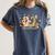 Occupational Therapy Fall Autumn Pumpkin Flower OTA Teacher Women's Comfort Colors T-Shirt Denim Occupational Therapy Fall Autumn Pumpkin Flower OTA Teacher Women's Comfort Colors T-Shirt Denim