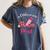 In October We Wear Pink Apple Teacher Daisy Breast Cancer Women's Comfort Colors T-Shirt Denim In October We Wear Pink Apple Teacher Daisy Breast Cancer Women's Comfort Colors T-Shirt Denim