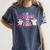 In October We Wear Pink Ballet Ghost Teacher Breast Cancer Women's Comfort Colors T-Shirt Denim In October We Wear Pink Ballet Ghost Teacher Breast Cancer Women's Comfort Colors T-Shirt Denim