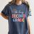 Oh Hey Second Grade First Day Of Teacher Girls Boys Kids Women's Comfort Colors T-Shirt Denim