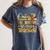 One Thankful 4th Grade Teacher Turkey Leopard Thanksgiving Women's Comfort Colors T-Shirt Denim One Thankful 4th Grade Teacher Turkey Leopard Thanksgiving Women's Comfort Colors T-Shirt Denim