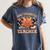 One Thankful Teacher Thanksgiving Retro Groovy Fall Teachers Women's Comfort Colors T-Shirt Denim One Thankful Teacher Thanksgiving Retro Groovy Fall Teachers Women's Comfort Colors T-Shirt Denim
