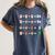 Order Of Operations Quiz Christmas Math Teacher Xmas Math Women's Comfort Colors T-Shirt Denim