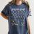 Outer Space Alphabet Kindergarten Teachers 1st Day Of School Women's Comfort Colors T-Shirt Denim Outer Space Alphabet Kindergarten Teachers 1st Day Of School Women's Comfort Colors T-Shirt Denim