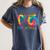 P Is For Preschool Tie Dye Back To School Teacher Men Women Girls Kids Women's Comfort Colors T-Shirt Denim P Is For Preschool Tie Dye Back To School Teacher Men Women Girls Kids Women's Comfort Colors T-Shirt Denim