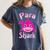 Para Shark Paraprofessional Female Teacher Women's Comfort Colors T-Shirt Denim Para Shark Paraprofessional Female Teacher Women's Comfort Colors T-Shirt Denim