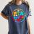 Parents Teacher Association Team Supporter PTA Squad For Men Women Girls Kids Women's Comfort Colors T-Shirt Denim