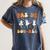 Pas De Boo-Rée Ghost Ballet Dancer Halloween Dance Teacher Women's Comfort Colors T-Shirt Denim