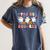 Pas De Boo-Ree Teachers Halloween Costume Ballet Dancers Women's Comfort Colors T-Shirt Denim