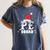 PE Squad Christmas PE Teacher Matching Xmas Women's Comfort Colors T-Shirt Denim