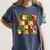 PE Teacher Christmas Holiday Women's Comfort Colors T-Shirt Denim