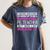 PE Teacher Shirt Physical Education Teacher Women's Comfort Colors T-Shirt Denim