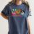 Peace Love Boston Terrier Tie Dye Dog Lover For Men Women Girls Kids Women's Comfort Colors T-Shirt Denim