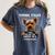 Personal Stalker I'Ll Follow You Wherever You Go Yorkie Women's Comfort Colors T-Shirt Denim