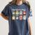 Physical Education Is My Jam Sports PE Coach Teacher Women's Comfort Colors T-Shirt Denim