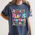Play Is Learning Educational Teacher Women Women's Comfort Colors T-Shirt Denim Play Is Learning Educational Teacher Women Women's Comfort Colors T-Shirt Denim