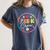 Pre-K Crew 1st Day Of School Preschool Teacher Women's Comfort Colors T-Shirt Denim
