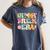 In My Pre-K Era Girl Back To School Cute PreSchool Teacher Women's Comfort Colors T-Shirt Denim