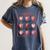 Pre K Is My Jam Teacher Team Crew Preschool Cute Strawberry Women's Comfort Colors T-Shirt Denim