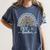Pre-K Teacher Leopard Boho Rainbow Back To School Women's Comfort Colors T-Shirt Denim Pre-K Teacher Leopard Boho Rainbow Back To School Women's Comfort Colors T-Shirt Denim