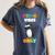 Pre-K Vibes Only Penguin Teachers Kids Back To School Women's Comfort Colors T-Shirt Denim Pre-K Vibes Only Penguin Teachers Kids Back To School Women's Comfort Colors T-Shirt Denim